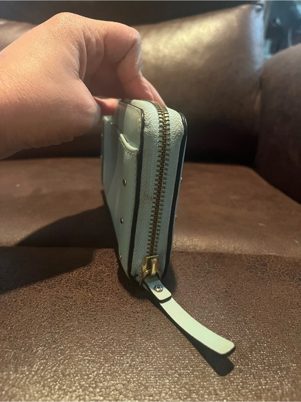 Kate Spade pale blue wallet